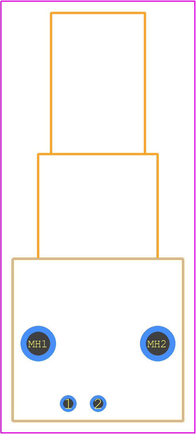 112419 - Amphenol PCB footprint - Other - Other - 112419-3