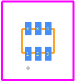 AP62150Z6-7 - Diodes Incorporated PCB footprint - Other - Other - SOT563 (Standard)