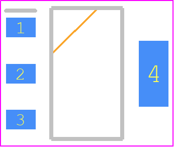AMS1117-3.3 - Advanced PCB footprint - SOT223 (3-Pin) - SOT223 (3-Pin) - 3 LEAD SOT-223 PLASTIC PACKAGE