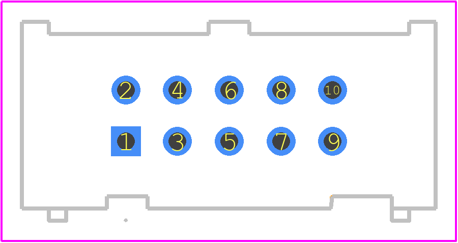 2-1761713-3 - TE Connectivity PCB footprint - Other - Other - 2-1761713-3-1