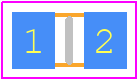 GLF2012T220K - TDK PCB footprint - Inductors Chip - Inductors Chip - GLF2012-1