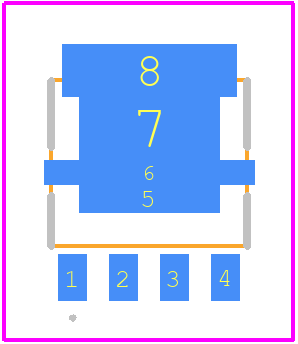 NVMYS7D3N04CLTWG - onsemi PCB footprint - Other - Other - NVMYS7D3N04CLTWG-1