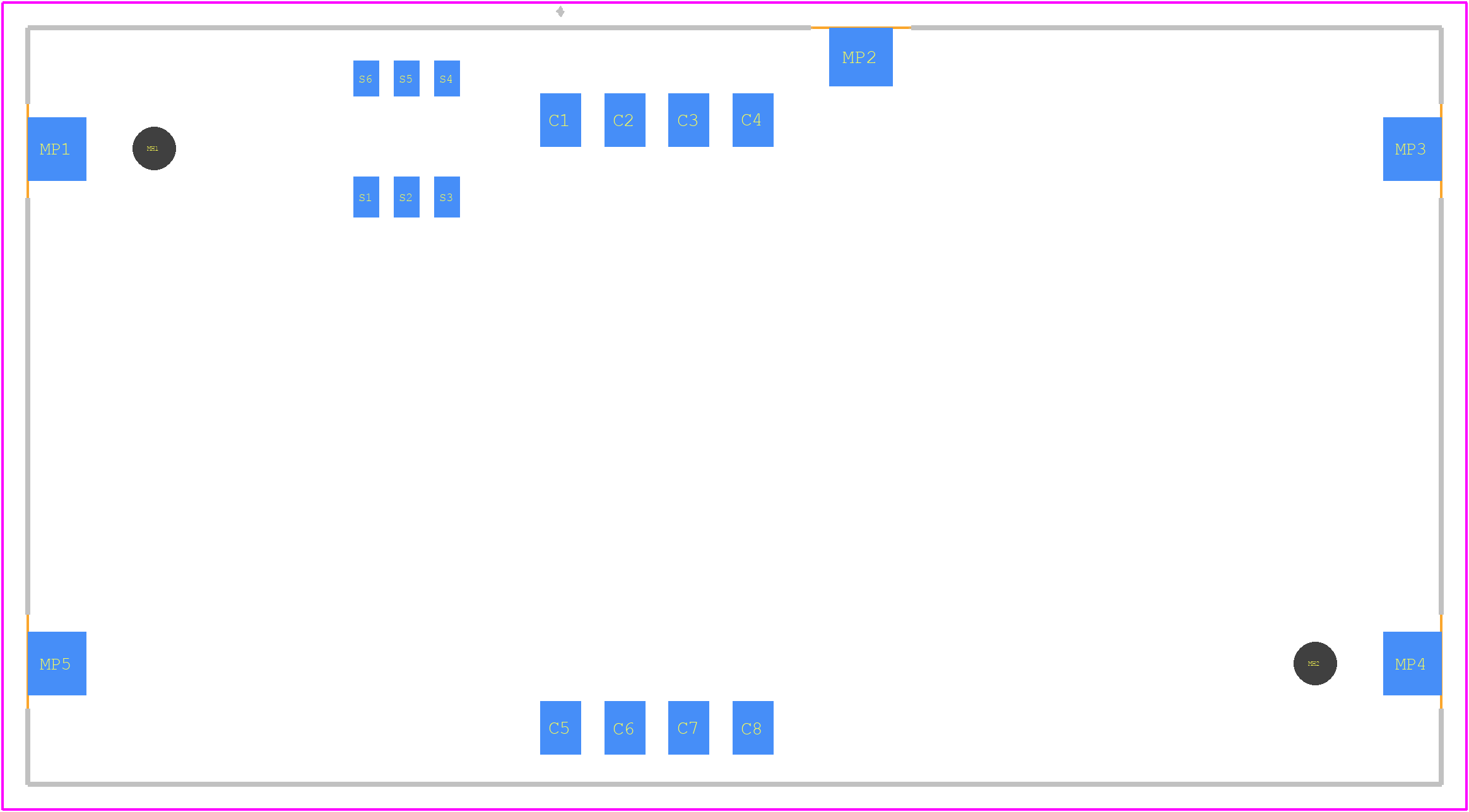 C70210M00825240 - Amphenol PCB footprint - Other - Other - C70210M00825240-5