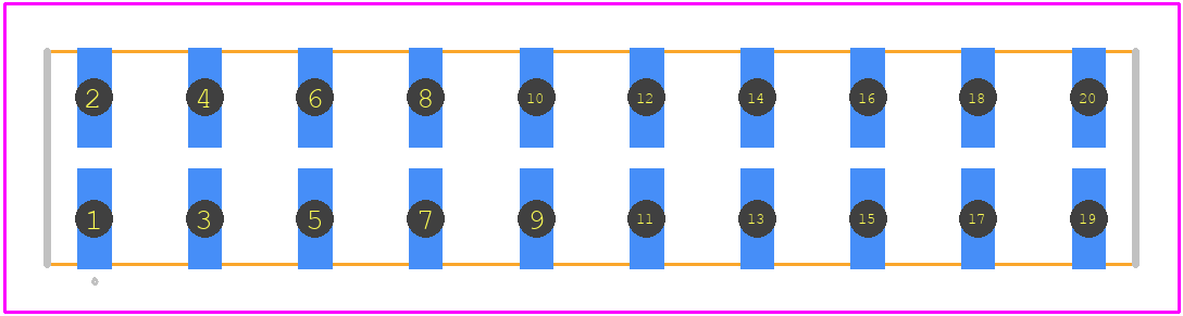 6-146256-0 - TE Connectivity PCB footprint - Other - Other - 6-146256-0-4