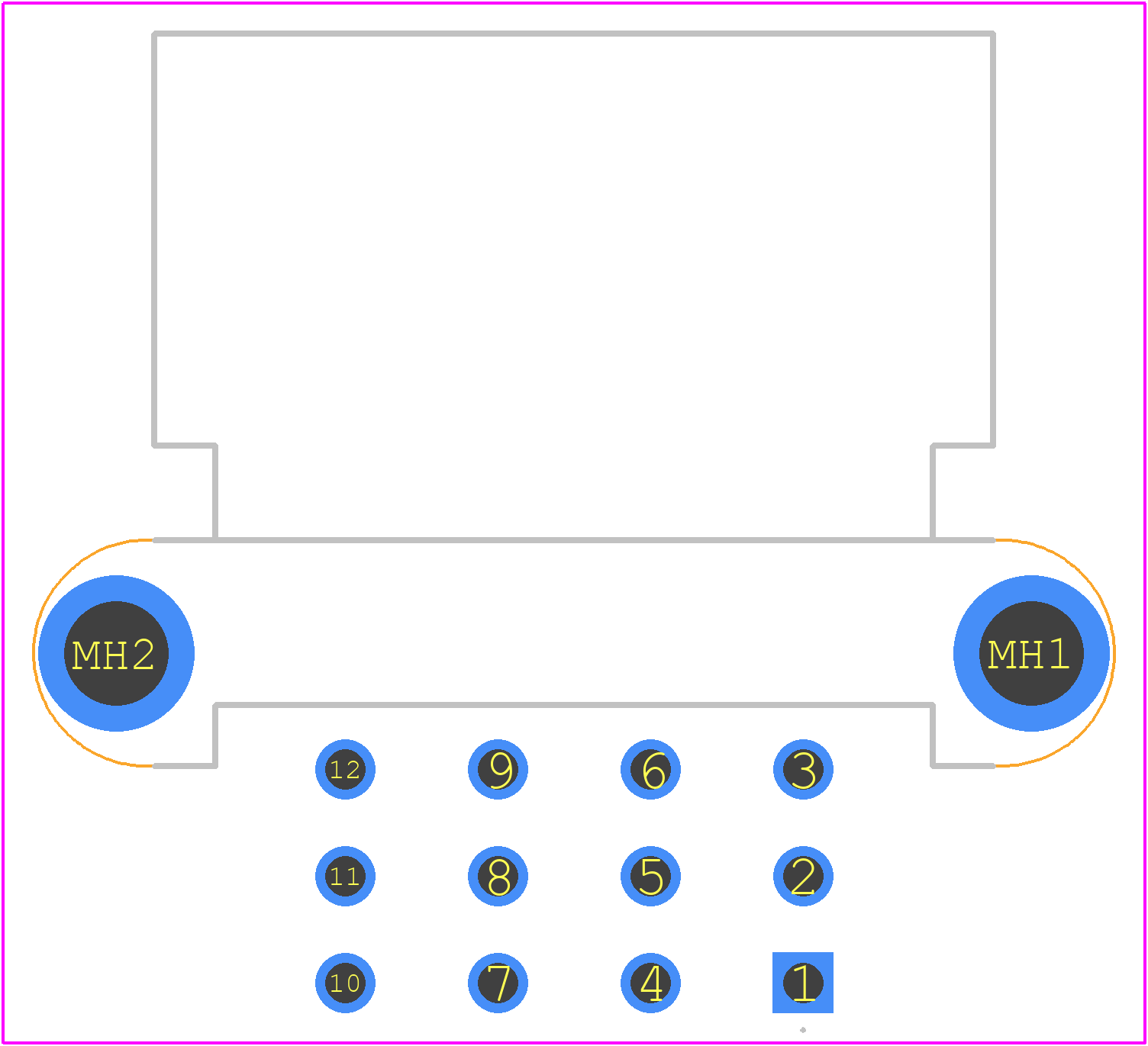 9-966140-3 - TE Connectivity PCB footprint - Other - Other - 9-966140-3-5