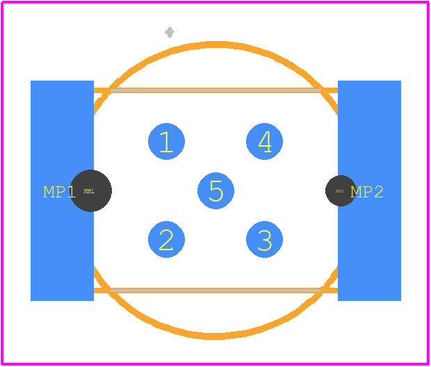 354132 - TE Connectivity PCB footprint - Other - Other - 354132-1