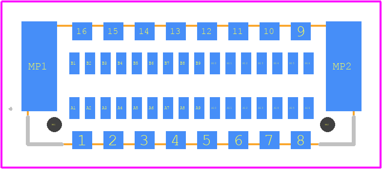 1043787 - Phoenix Contact PCB footprint - Other - Other - 1043787-3