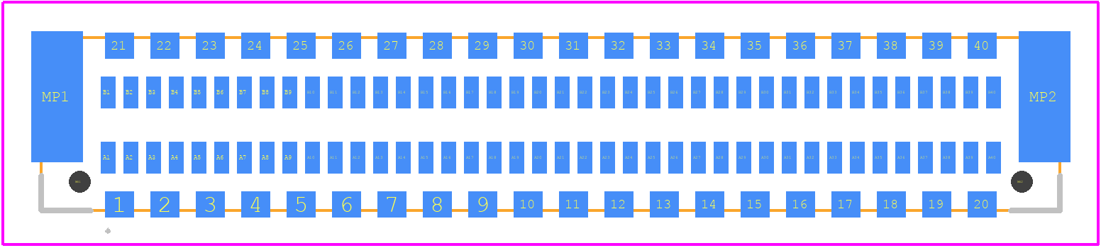 1043790 - Phoenix Contact PCB footprint - Other - Other - 1043790-3