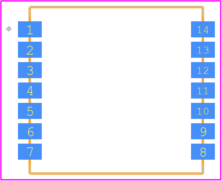 P2110B - Powercast PCB footprint - Other - Other - P2110B-1