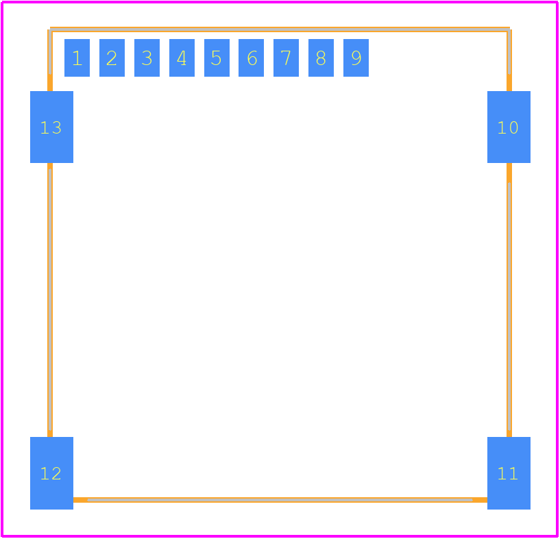 MUP-C792 8P - MUP PCB footprint - Other - Other - MUP-C792 8P