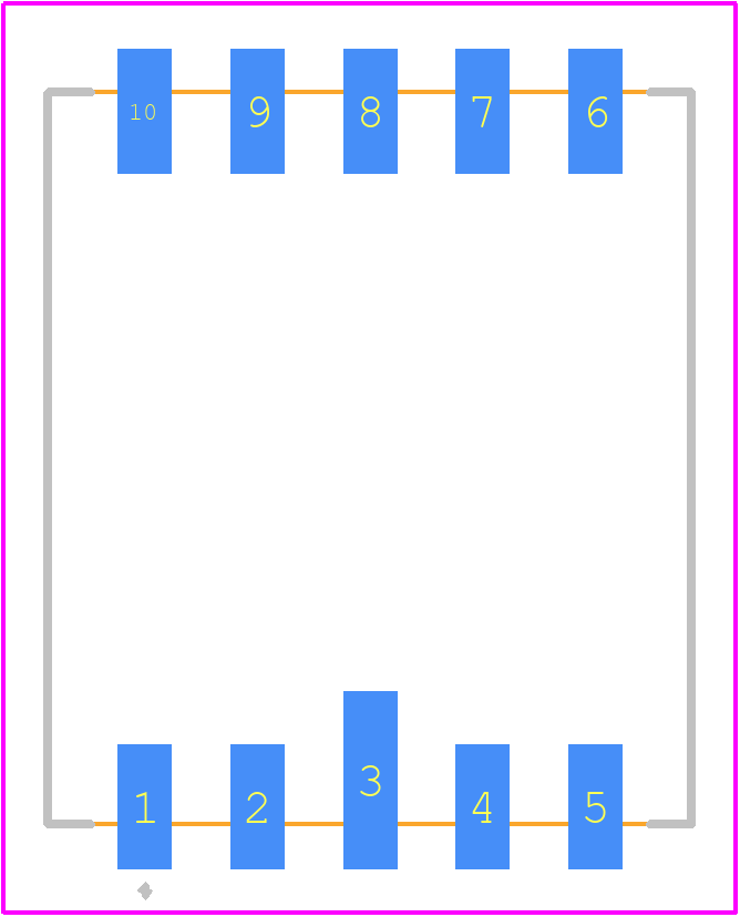 S5107 - Hamamatsu PCB footprint - Other - Other - S5107-1