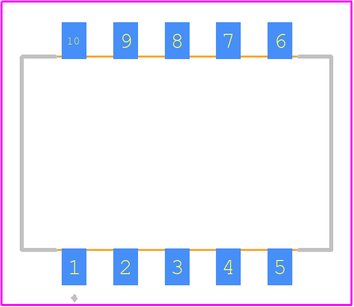 R-78AA3.3-0.5SMD - RECOM Power PCB footprint - Other - Other - R-78AA3.3-0.5SMD