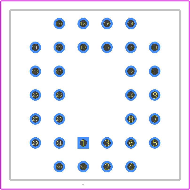 540-88-032-24-008 - Preci-Dip PCB footprint - Other - Other - 540-88-032-24-008-2