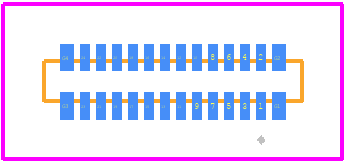 BM14B(0.8)-24DP-0.4V(53) - Hirose PCB footprint - Other - Other - BM14B(0.8)-24DP-0.4V(53)-2