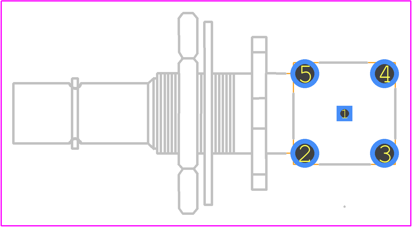 UCBBJR26 - Cinch Connectivity Solutions PCB footprint - Other - Other - UCBBJR26-2