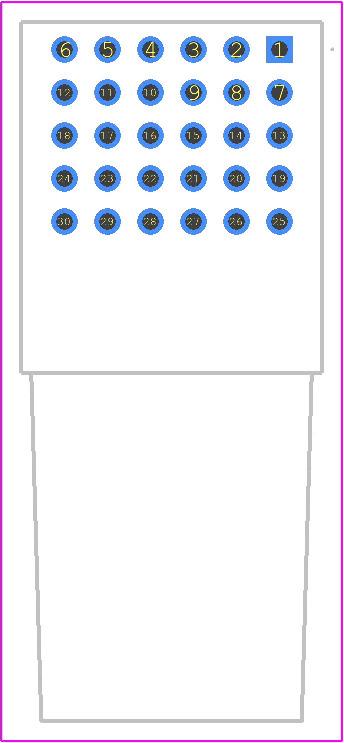 732-8254-23 - TE Connectivity PCB footprint - Other - Other - 732-8254-23-2