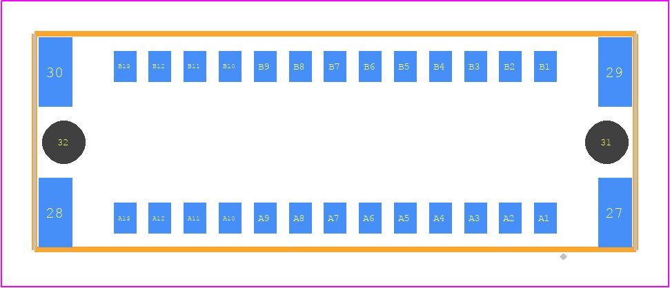 15130262601000 - HARTING PCB footprint - Other - Other - 15130262601000