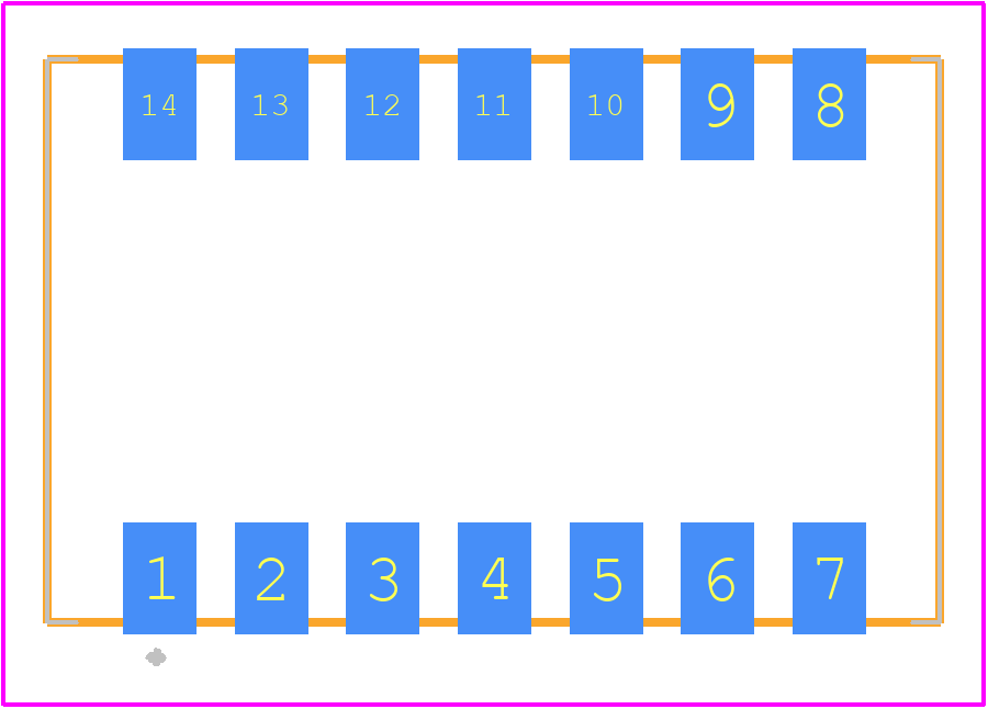 JTOS-3000+ - Mini-Circuits PCB footprint - Other - Other - JTOS-3000+-1