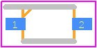 BAT42WS_R1_00001 - PANJIT PCB footprint - Small Outline Diode Flat Lead - Small Outline Diode Flat Lead - SOD-323