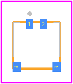 DF57H-2P-1.2V (23) - Hirose PCB footprint - Other - Other - DF57H-2P-1.2V (23)-1