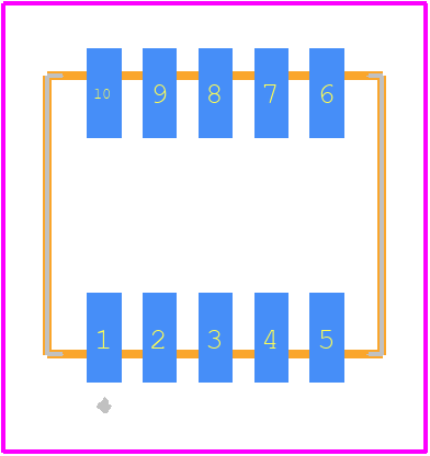 KBA-40+ - Mini-Circuits PCB footprint - Other - Other - KBA-40+-4
