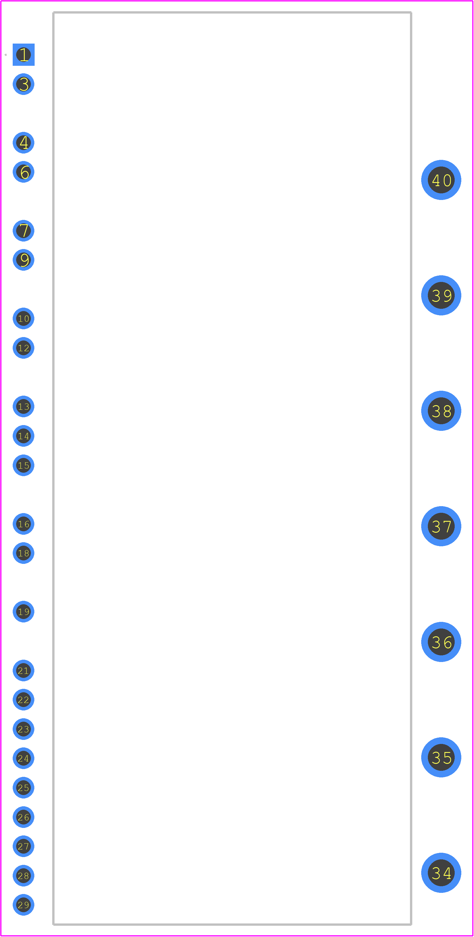 PSS35SA2FT - Mitsubishi PCB footprint - Other - Other - 42-PowerDip Module