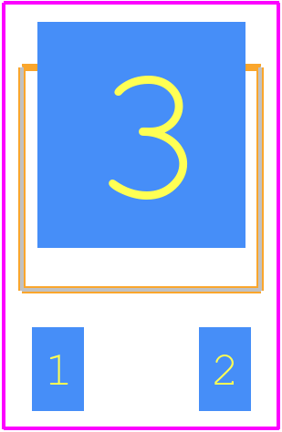 IRFR210TRLPBF-BE3 - Vishay PCB footprint - Other - Other - IRFR210PBF-1