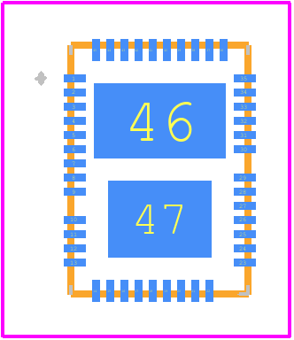 TPS23734RMTR - Texas Instruments PCB footprint - Other - Other - TPS23734RMTR-2
