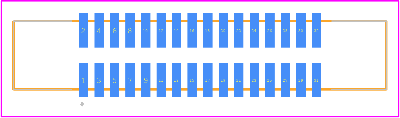 ESHF-116-01-F-D-SM - SAMTEC PCB footprint - Other - Other - ESHF-116-01-F-D-SM-2