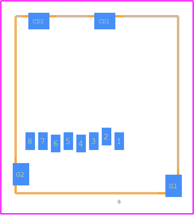 L-KLS1-TF-001 - KLS Electronic PCB footprint - Other - Other - L-KLS1-TF-001-2