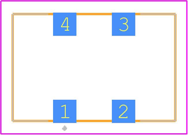 MCSOF - Micro Crystal AG PCB footprint - Other - Other - MCSOF-2
