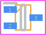 ESDA041-2W3Y - STMicroelectronics PCB footprint - SOT23 (3-Pin) - SOT23 (3-Pin) - SOT323-3L1