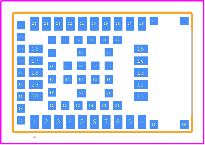 NINA-B306-00B - u-blox PCB footprint - Other - Other - NINA-B306-00B-4