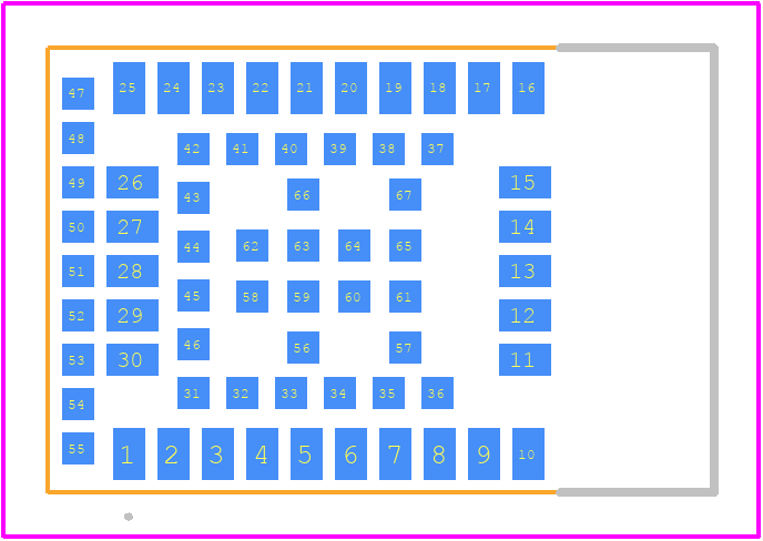 NINA-B312-01B - u-blox PCB footprint - Other - Other - NINA-B312-01B-1