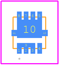NVTFS002N04CTAG - onsemi PCB footprint - Other - Other - WDFN8 3.3x3.3,0.65P CASE 511DY ISSUE A
