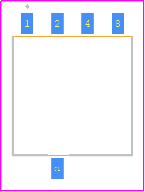 SC-1010TB - Nidec Copal PCB footprint - Other - Other - SC-1010TB-2