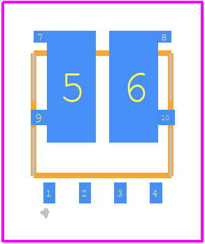 SQJ912AEP-T2_BE3 - Vishay PCB footprint - Other - Other - SQJ968EP-T1_GE3-1