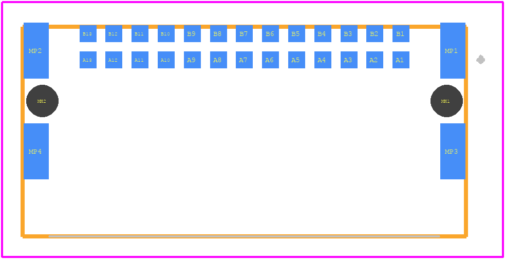 2747190000 - Weidmüller PCB footprint - Other - Other - 2747190000-5