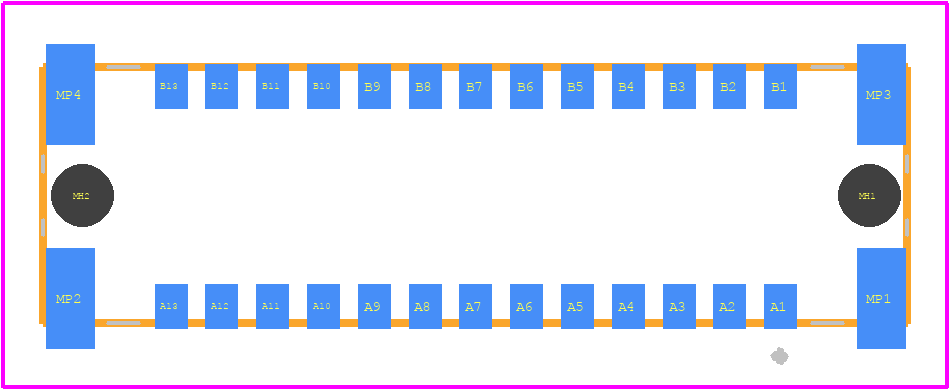 2747010000 - Weidmüller PCB footprint - Other - Other - 2747010000-1