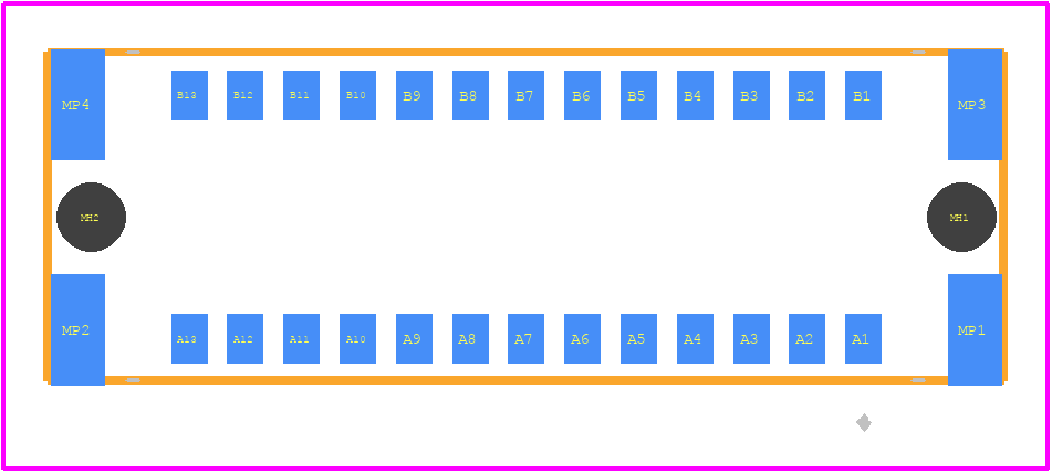 2747100000 - Weidmüller PCB footprint - Other - Other - 2747100000-1