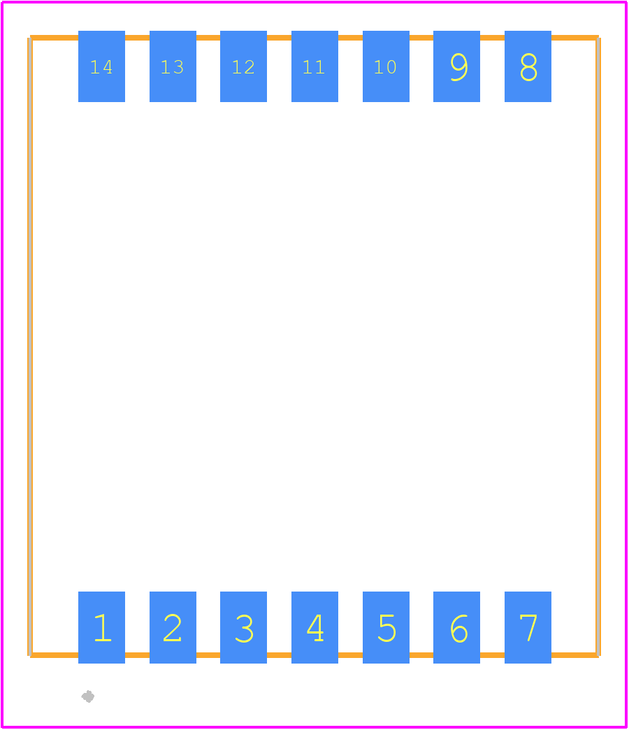 JCPS-6-3 - Mini-Circuits PCB footprint - Other - Other - JCPS-6-3-3