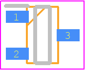 G7P03L - GOFORD PCB footprint - SOT23 (3-Pin) - SOT23 (3-Pin) - SOT-23-3L_