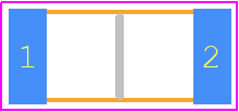 C1808X7R302-102KNE - Venkel PCB footprint - Capacitor Chip Non-polarised - Capacitor Chip Non-polarised - c1808