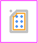 IP3319CX6,135 - Nexperia PCB footprint - BGA - BGA - WLCSP6: wafer level chip-size package; 6 bumps (2 x 3)