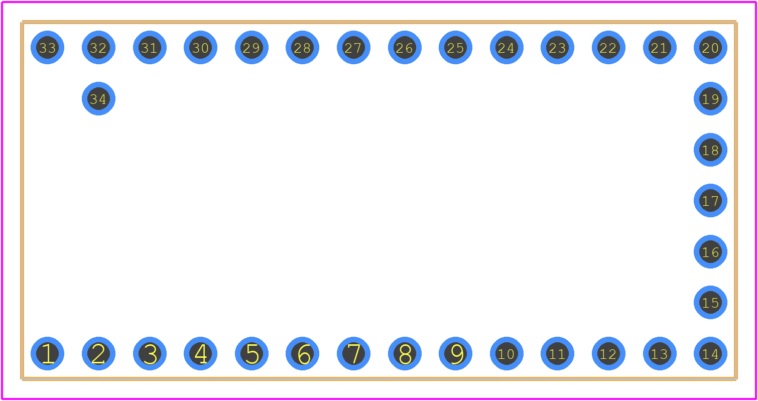 TEENSY 4.0 - Teensy PCB footprint - Other - Other - TEENSY 4.0-4