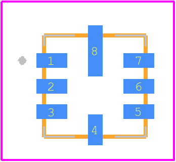 LTC6655CHLS8-2.5#PBF - Analog Devices PCB footprint - Other - Other - LTC6655CHLS8-2.5#PBF-1
