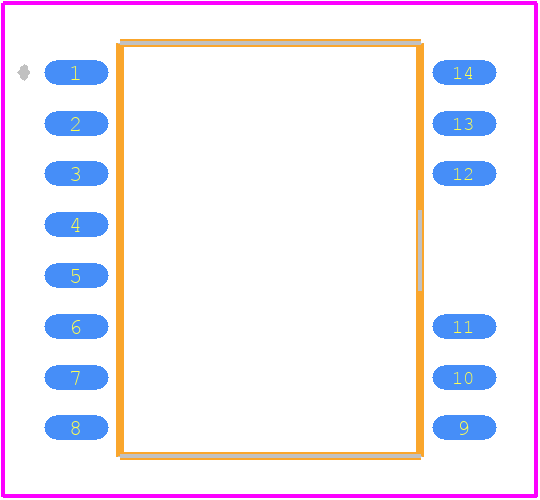 SI82397BD-IS3 - Silicon Labs PCB footprint - Other - Other - SI82397BD-IS3-4