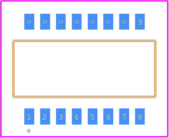 DHNF-08-Q-T/R - Diptronics PCB footprint - Other - Other - DHNF-08-Q-T/R-3