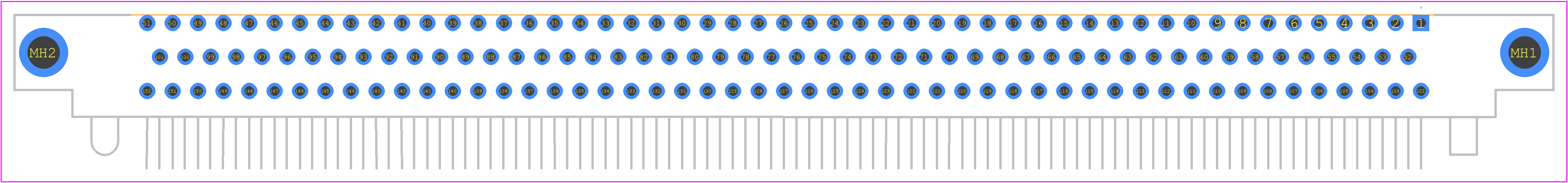 RM352-152-352-5506 - Molex PCB footprint - Other - Other - RM352-152-352-5506-2