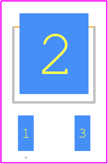 FDD5680 - onsemi PCB footprint - Other - Other - DPAK3 (TO−252 3 LD)_2023-1